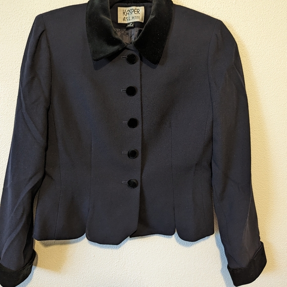 Vintage Velvet Jacket - Picture 2 of 4